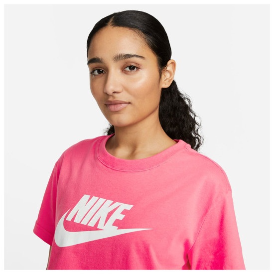 Nike Γυναικεία κοντομάνικη μπλούζα Sportswear Essential crop Nike Γυναικεία κοντομάνικη μπλούζα Sportswear Essential crop